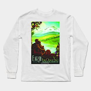 Earth Concept Art Long Sleeve T-Shirt